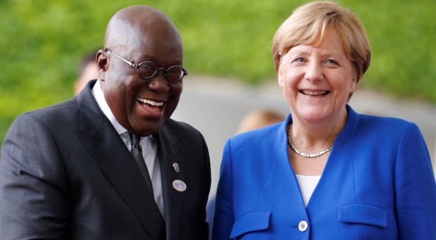 Angela Merkel Visits Impact Hub Accra