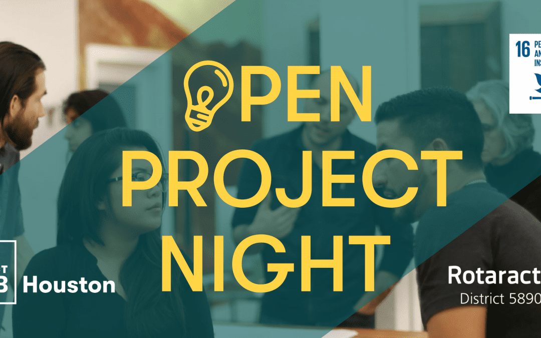 Open Project Night SDG 16: Peace, Justice and Strong Institutions