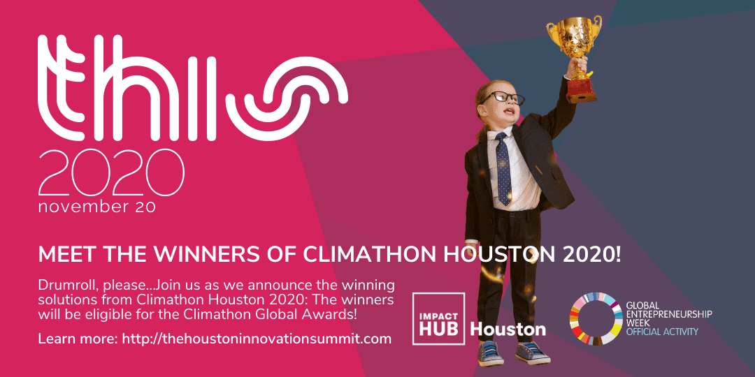 Climathon 2020: Announcing Houston’s Winners!