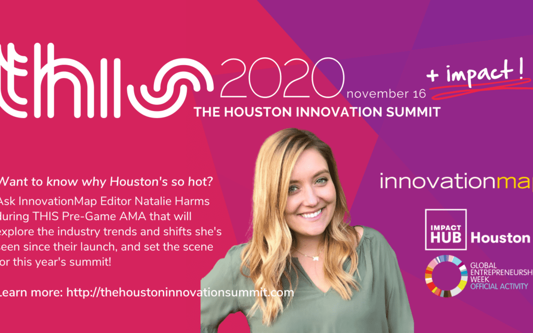 #THIS2020 Pre-Game AMA with InnovationMap Editor Natalie Harms