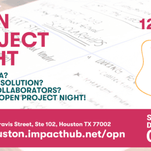 Open Project Night Houston